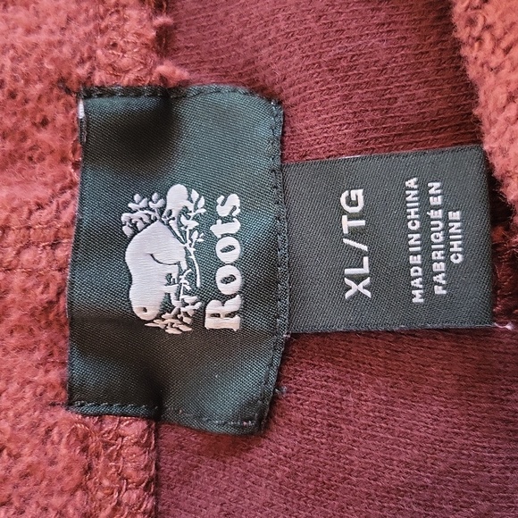 Roots l red l rust l comfortable pants l Size XL l sweats l orange color - Picture 3 of 8